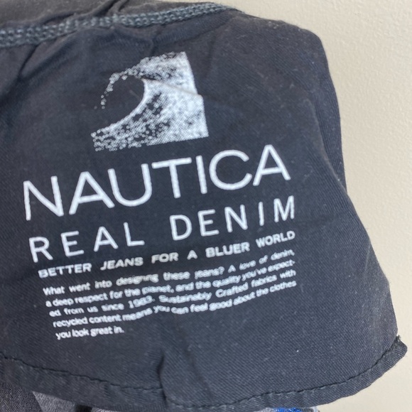 NAUTICA NWT Men’s Slim fit Denim Washed Black Pants size 36x32 - Picture 9 of 9